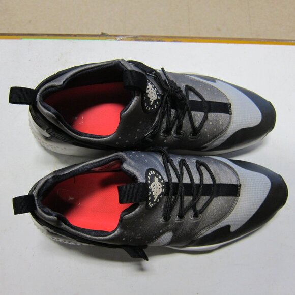 Nike Air Huarache Utility Mens 13 Pure Platinum/Wolf Grey/Black Shoe 806807-003 - Picture 7 of 10